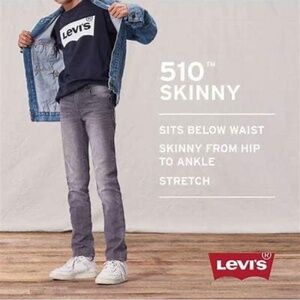 Levi's 510 Grey Denim Jeans